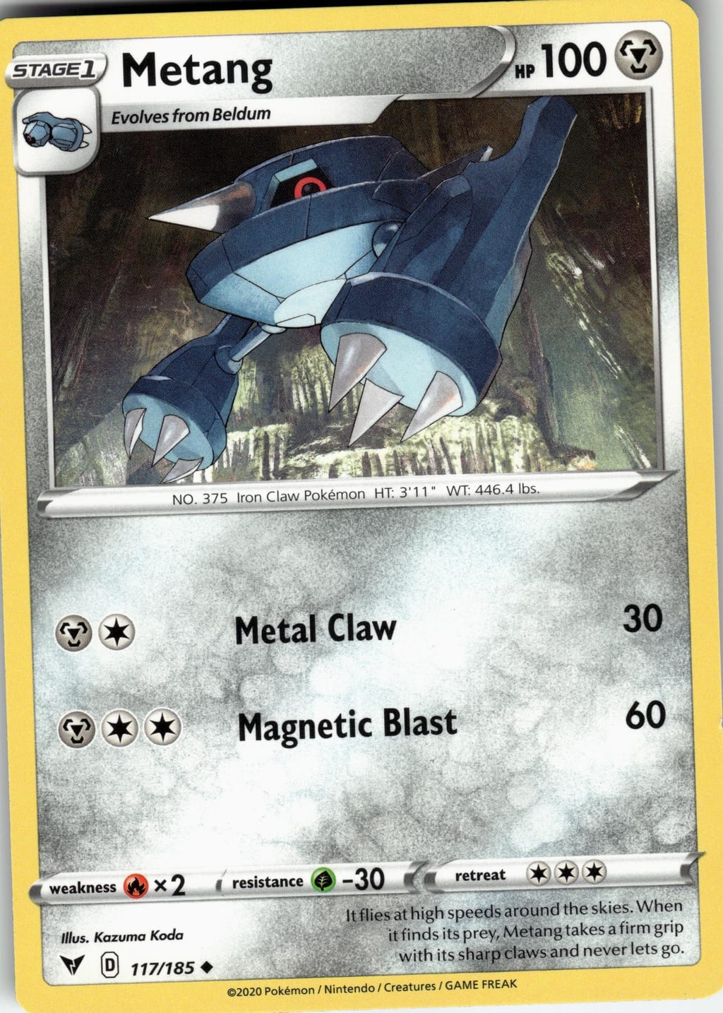 Metang Uncommon Vivid Voltage 117/185 NM