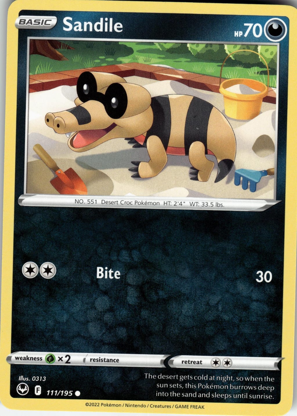 Sandile Common Silver Tempest 111/195 NM