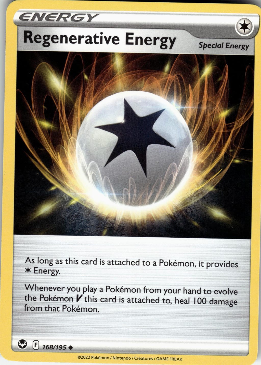 Regenerative Energy Uncommon Silver Tempest 168/195 NM