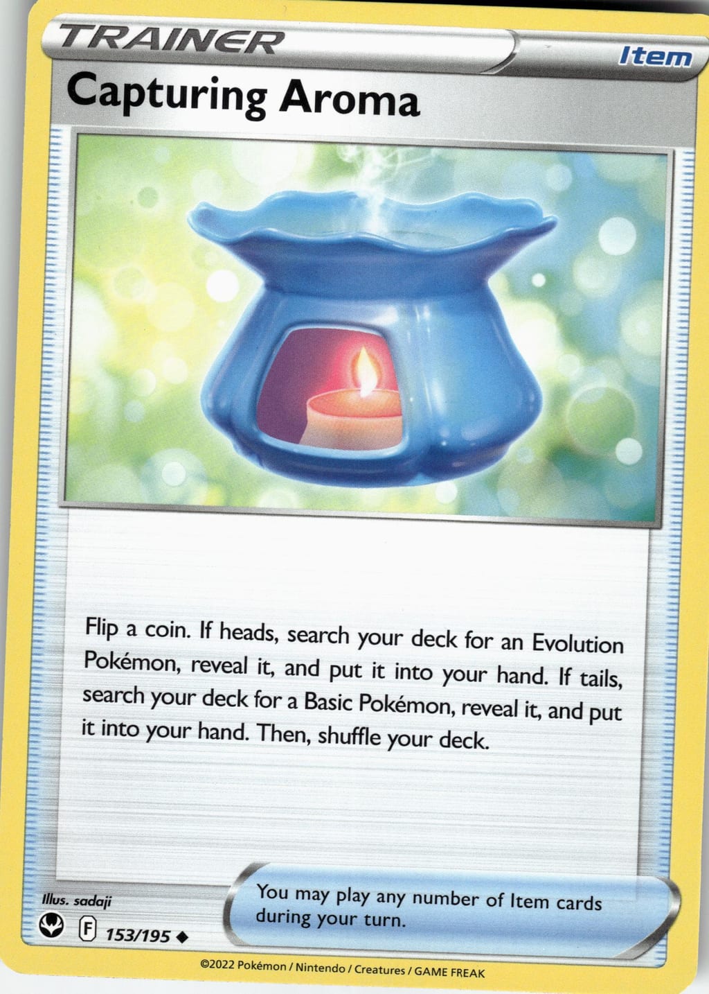 Capturing Aroma Uncommon Silver Tempest 153/195 NM
