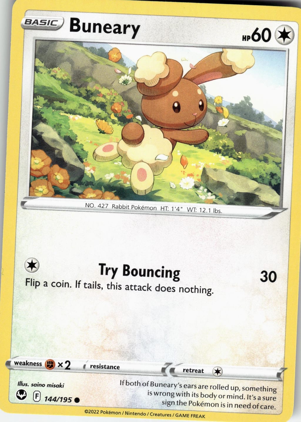 Buneary Common Lost Origin 144/195 NM