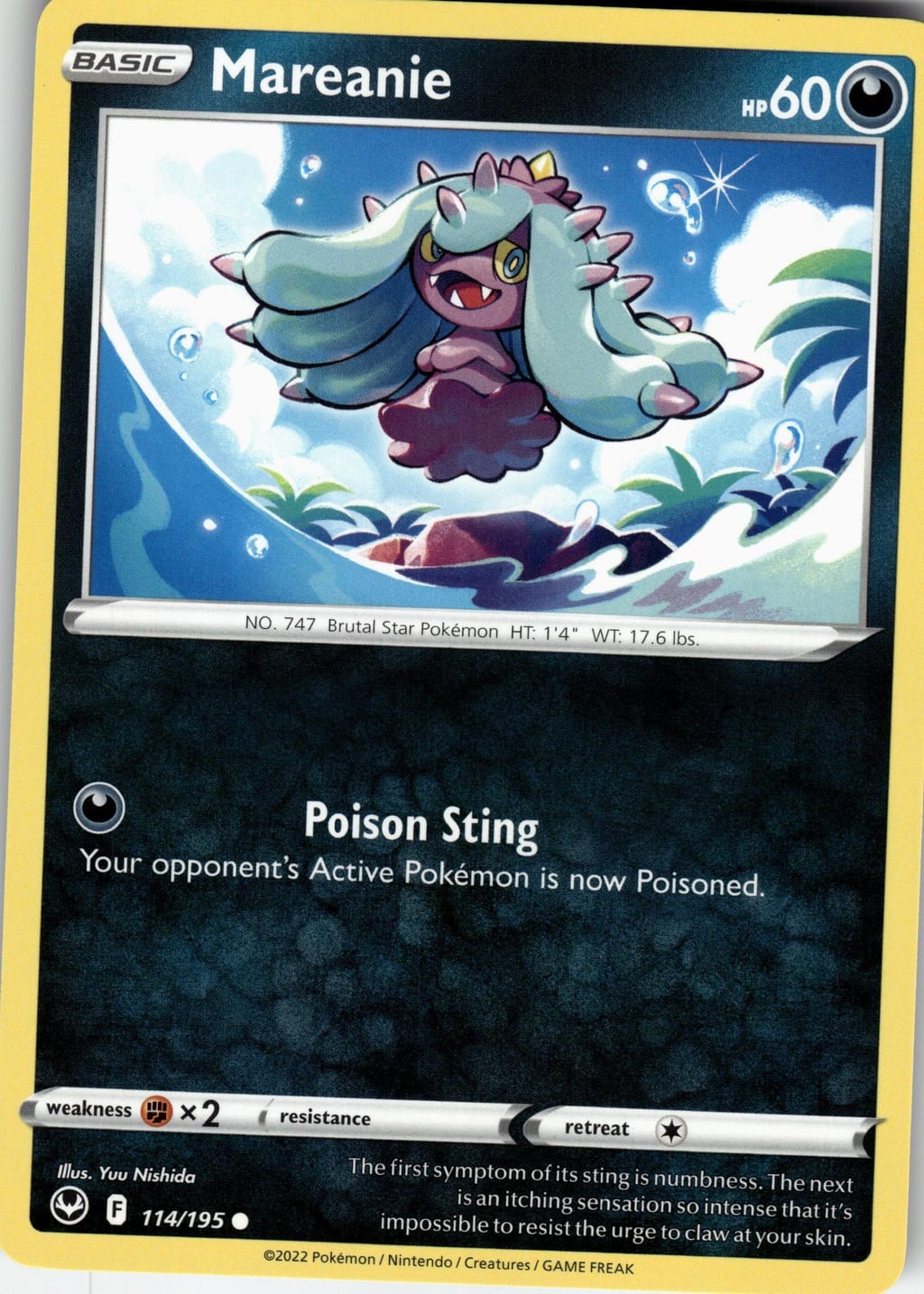 Mareanie Common Silver Tempest 114/195 NM