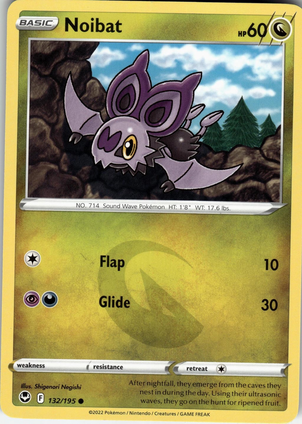 Noibat Common Lost Origin 132/195 NM