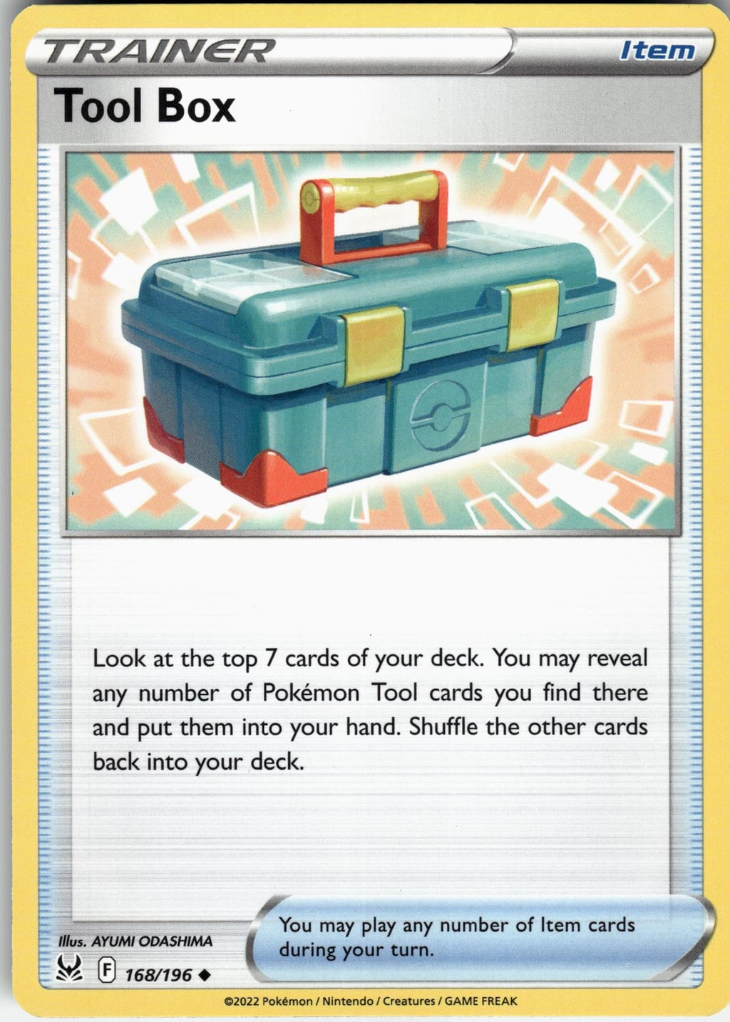 Tool Box Uncommon Lost Origin 168/196 NM