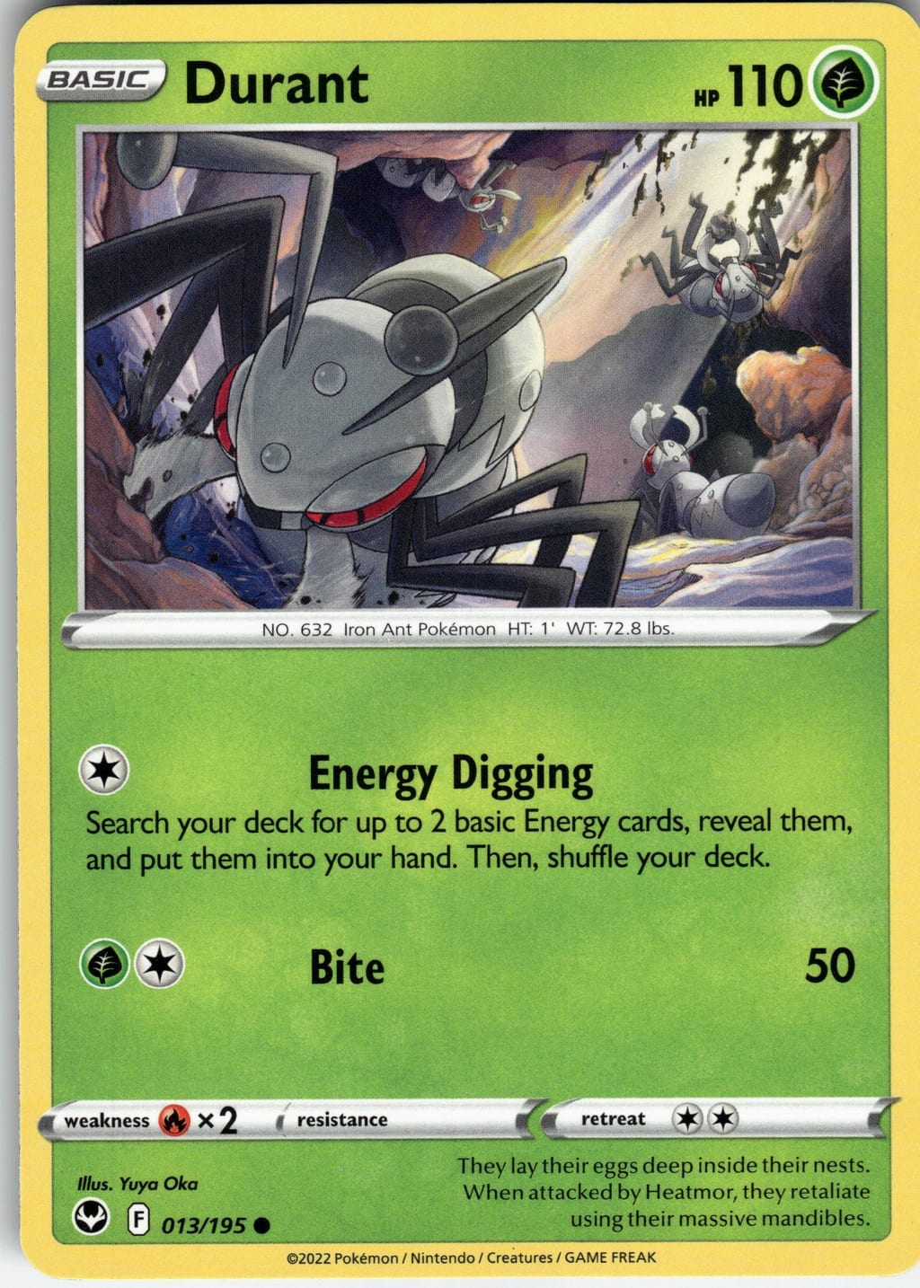 Durant Common Lost Origin 013/195 NM