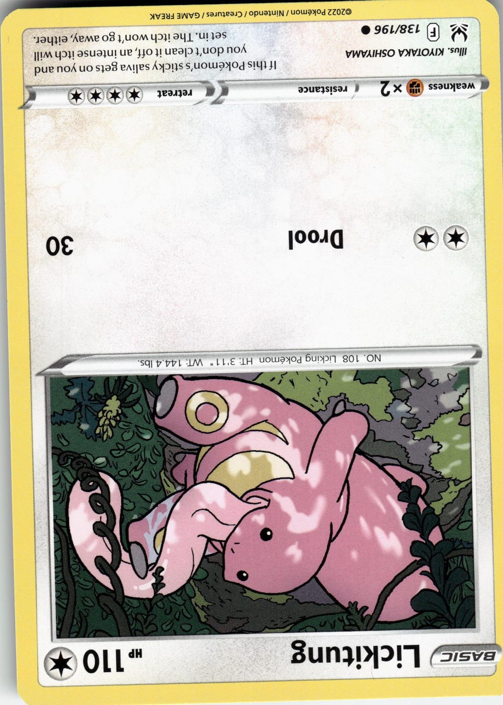 Lickitung Common Lost Origin 138/196 NM