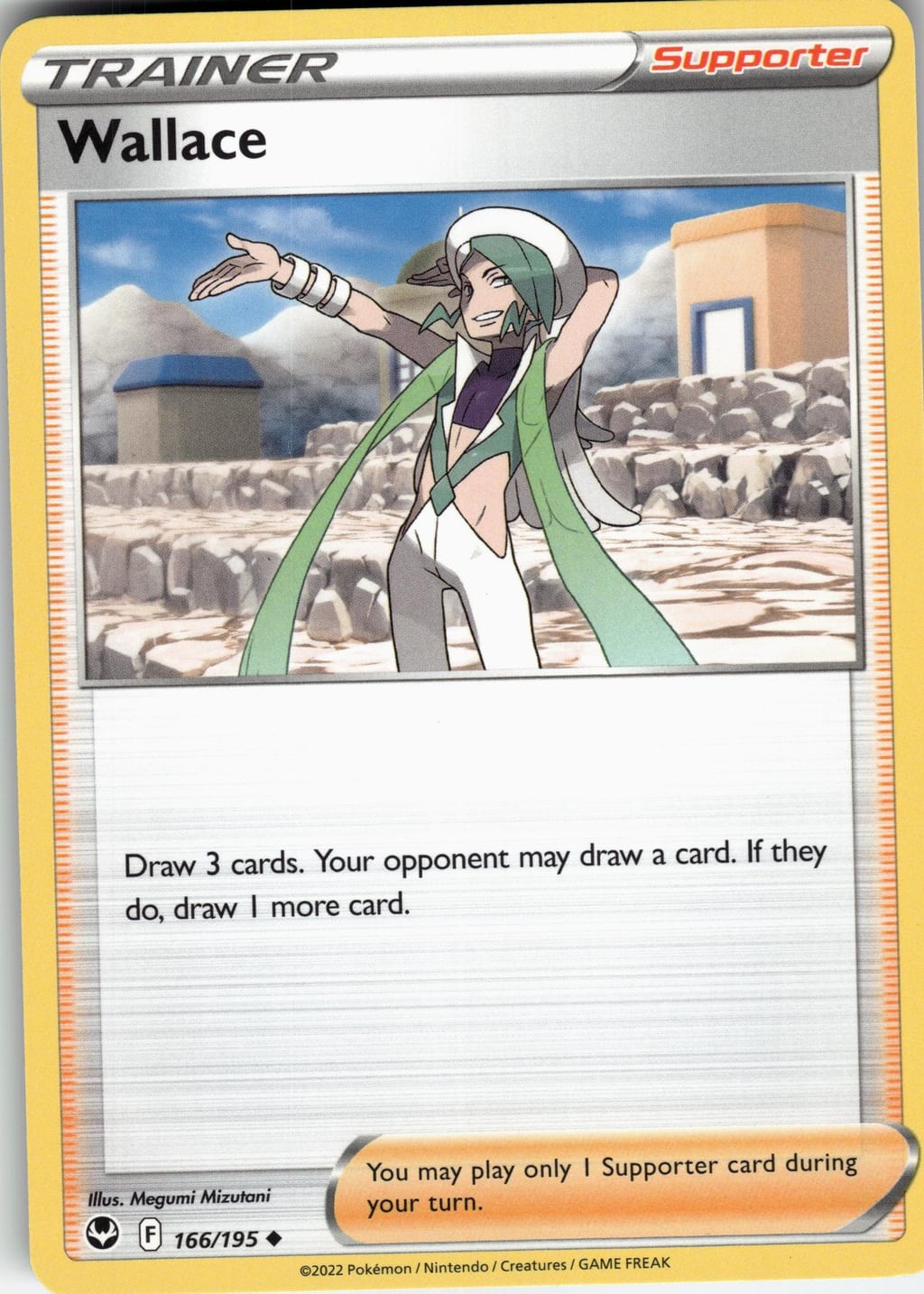 Wallace Uncommon Silver Tempest 166/195 NM