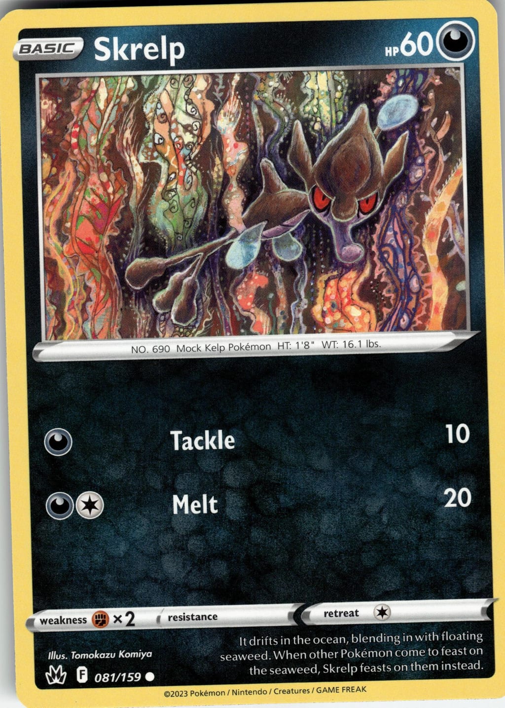 Skrelp Common Obsidian Flames 081/159 NM