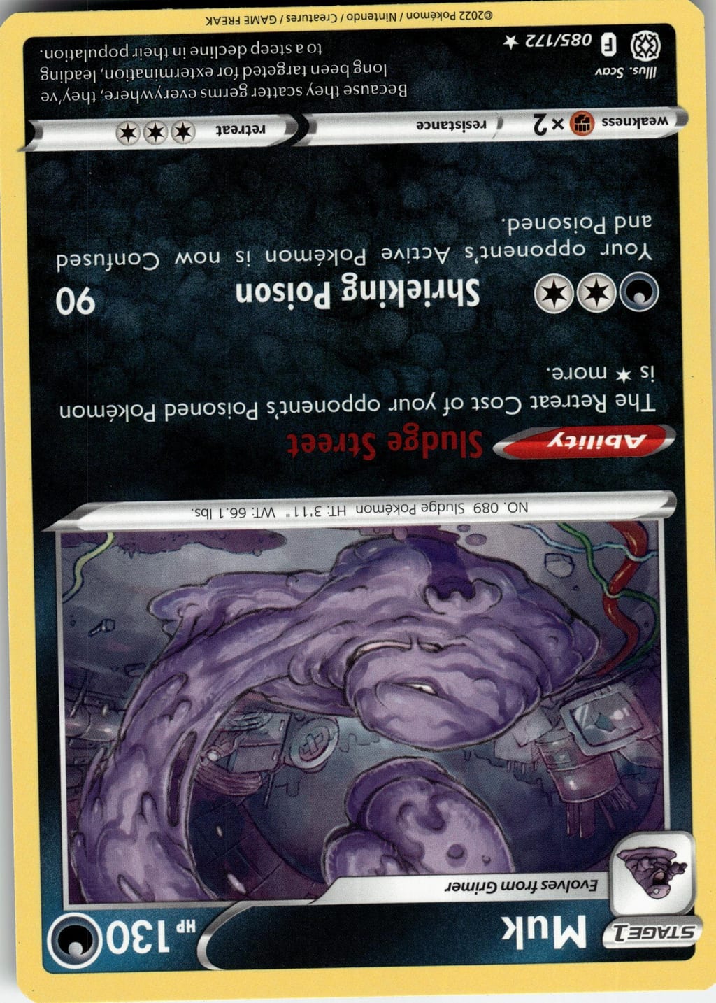 Muk Uncommon Sword & Shield - Brilliant Stars 085/172 LP