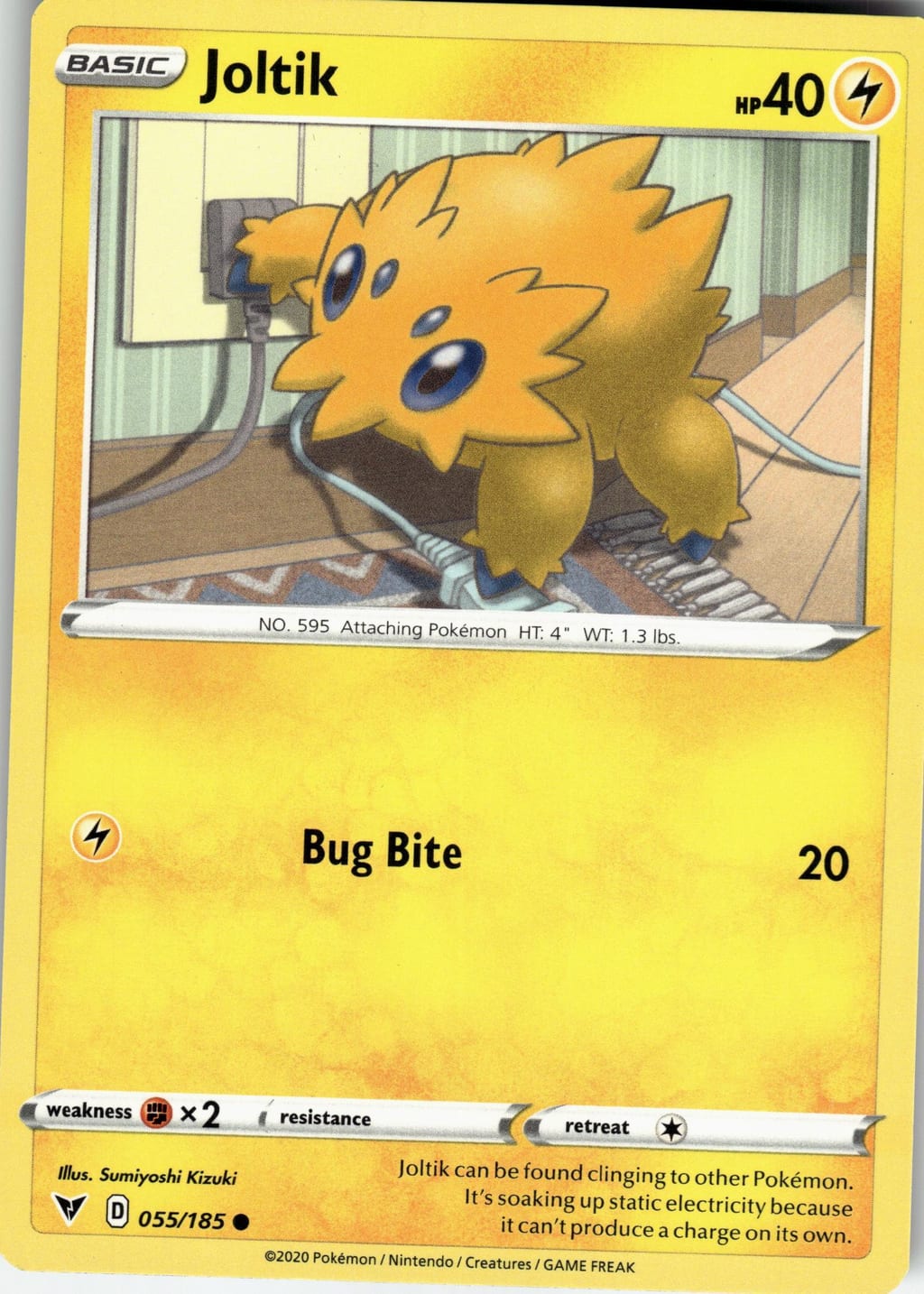 Joltik Common Vivid Voltage 055/185 NM